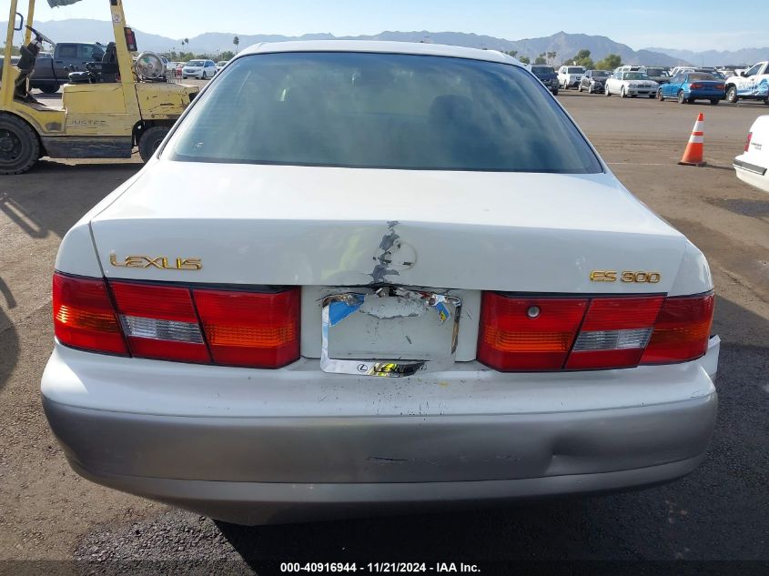 1997 Lexus Es 300 VIN: JT8BF22G5V0010462 Lot: 40916944