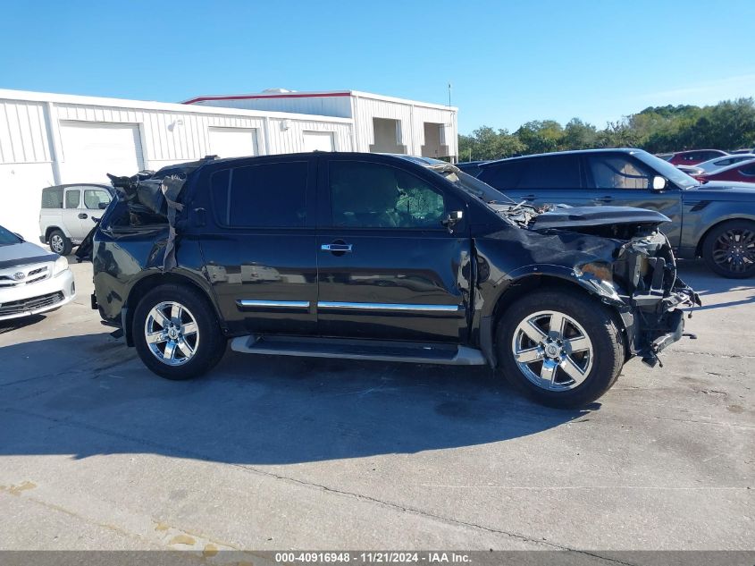 2012 Nissan Armada Platinum VIN: 5N1BA0ND3CN606509 Lot: 40916948