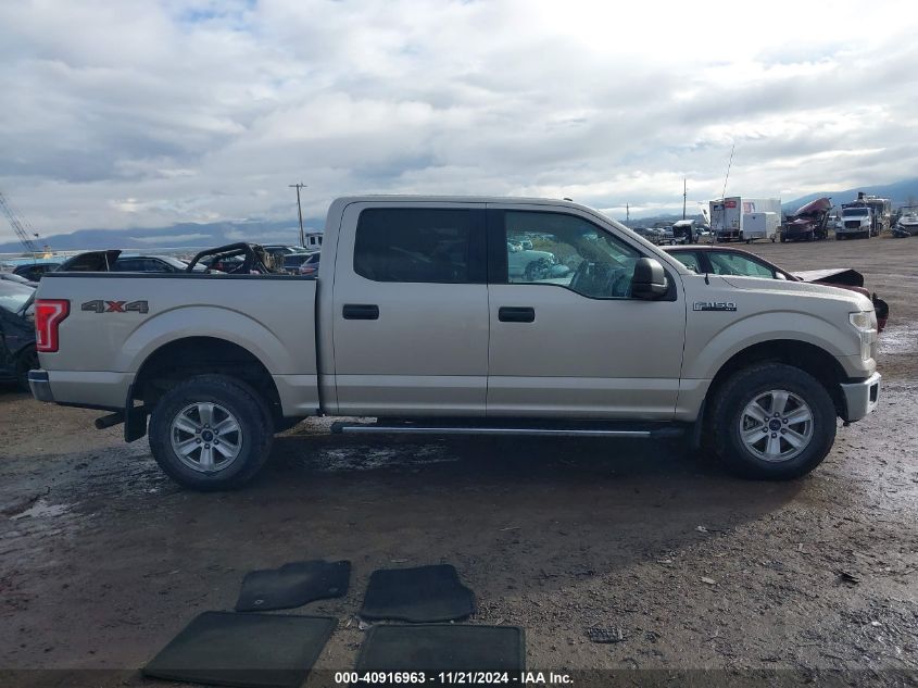 2017 Ford F-150 Xlt VIN: 1FTEW1EFXHFA15847 Lot: 40916963