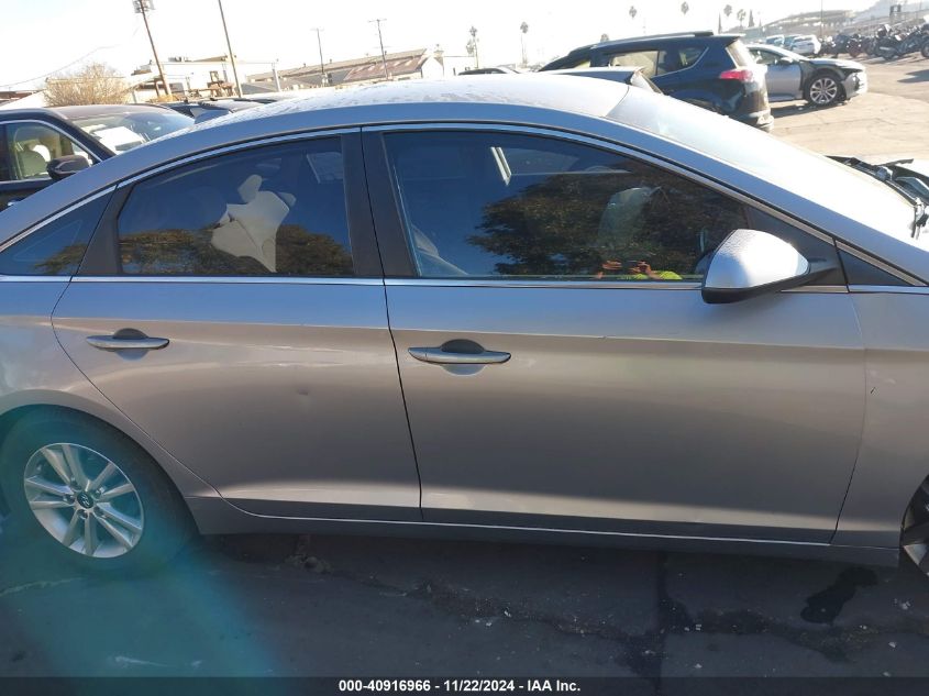 2017 HYUNDAI SONATA SE - 5NPE24AF6HH510393