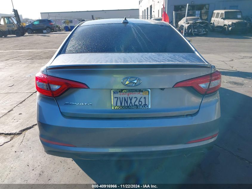 2017 HYUNDAI SONATA SE - 5NPE24AF6HH510393