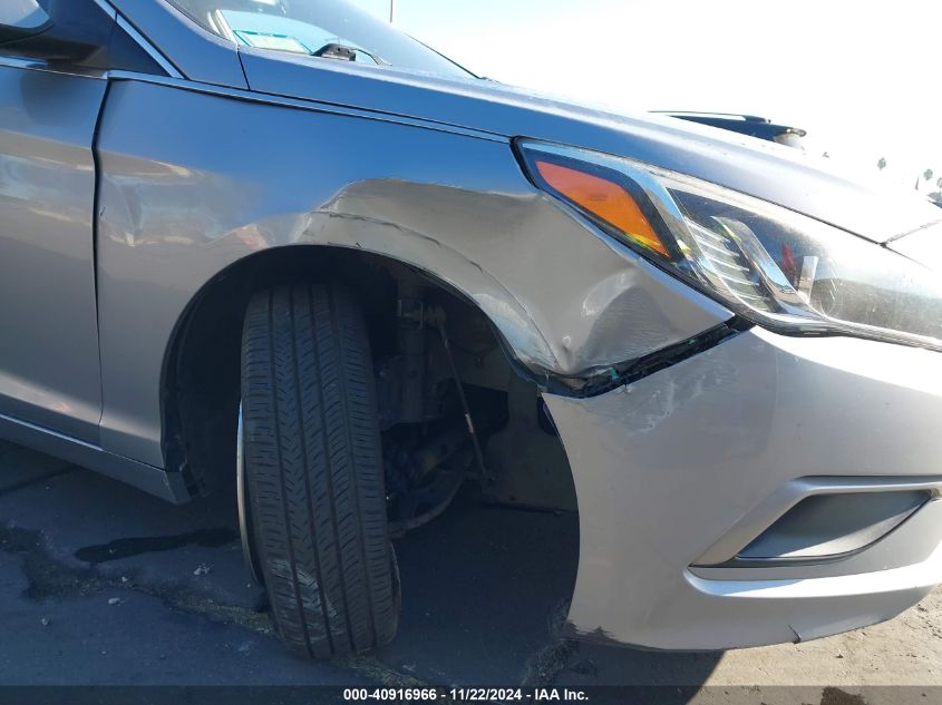 2017 HYUNDAI SONATA SE - 5NPE24AF6HH510393