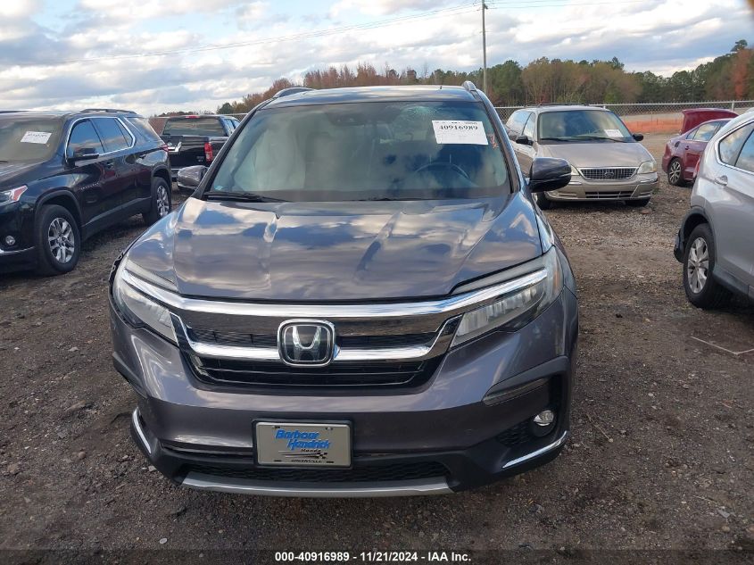 2019 Honda Pilot Elite VIN: 5FNYF6H09KB062252 Lot: 40916989