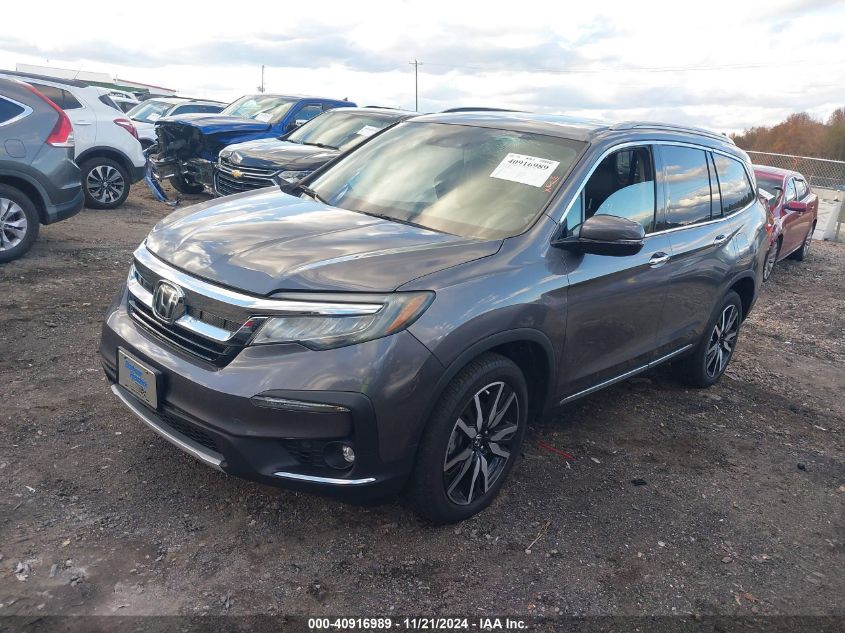 2019 Honda Pilot Elite VIN: 5FNYF6H09KB062252 Lot: 40916989