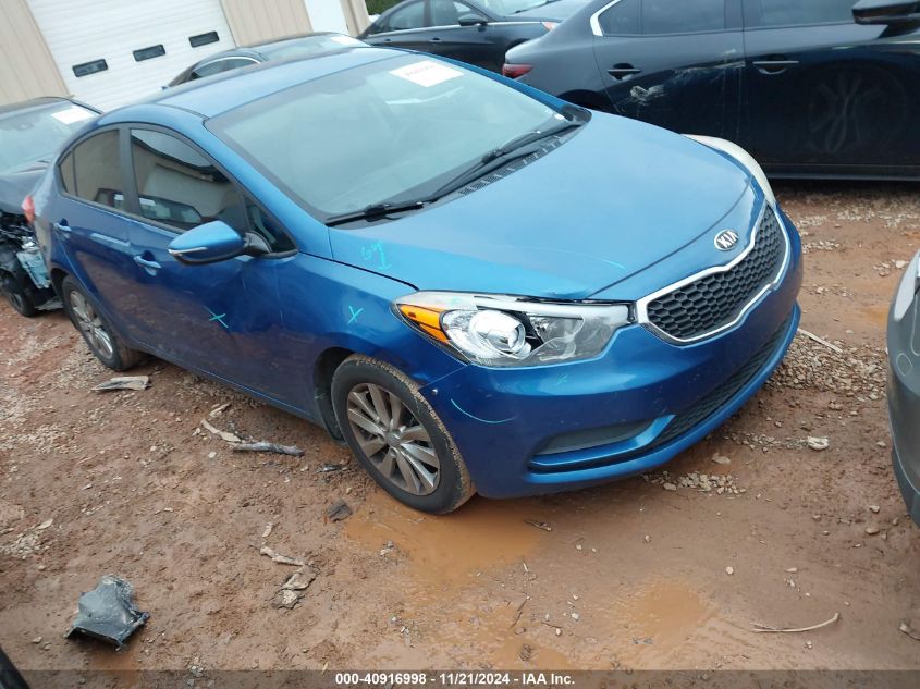 2014 Kia Forte Lx VIN: KNAFX4A60E5155008 Lot: 40916998