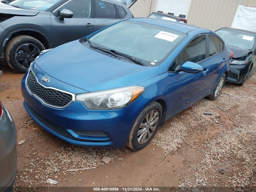 2014 Kia Forte Lx VIN: KNAFX4A60E5155008 Lot: 40916998