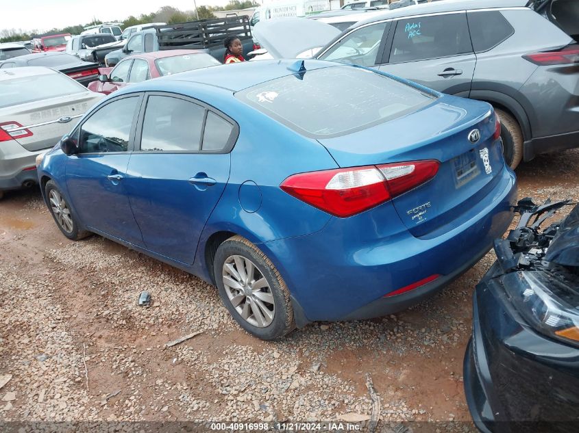 2014 Kia Forte Lx VIN: KNAFX4A60E5155008 Lot: 40916998