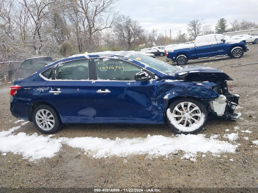 2019 Nissan Sentra Sv VIN: 3N1AB7AP6KY348125 Lot: 40916999