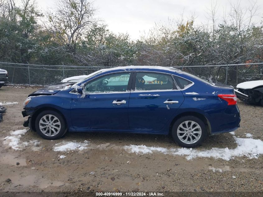 2019 Nissan Sentra Sv VIN: 3N1AB7AP6KY348125 Lot: 40916999