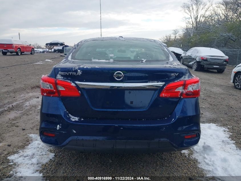 2019 Nissan Sentra Sv VIN: 3N1AB7AP6KY348125 Lot: 40916999