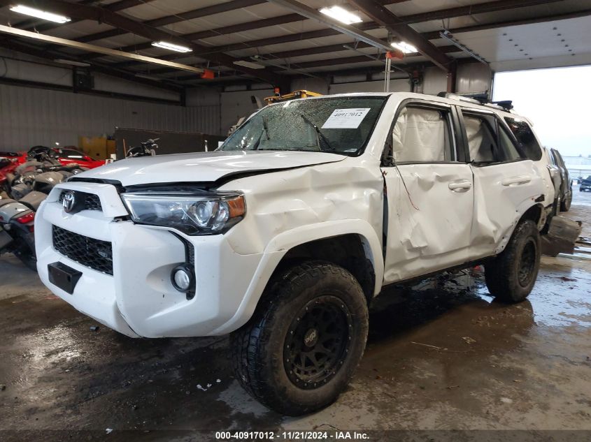 2019 Toyota 4Runner Sr5 VIN: JTEBU5JRXK5637325 Lot: 40917012