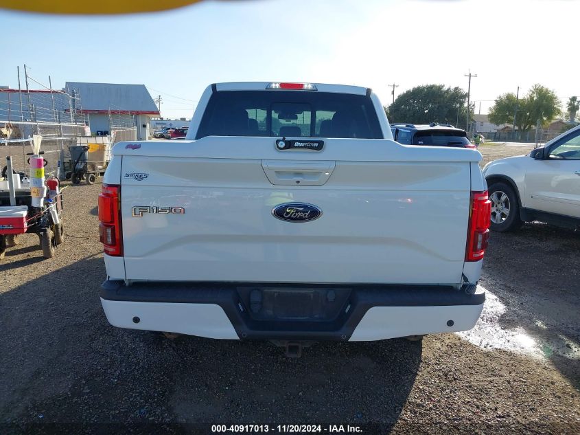 2015 Ford F-150 Lariat VIN: 1FTEW1CGXFFB82847 Lot: 40917013