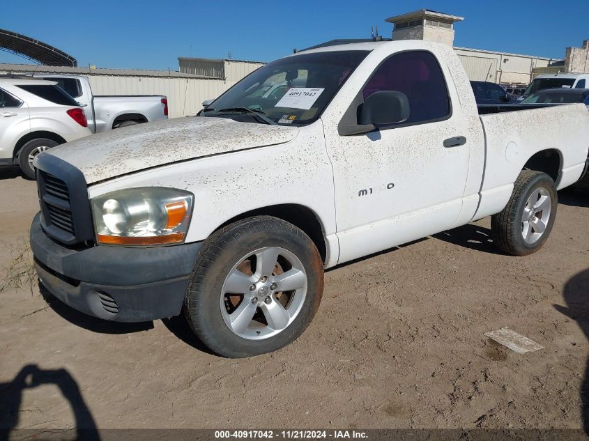 2006 Dodge Ram 1500 St VIN: 1D7HA16KX6J242091 Lot: 40917042