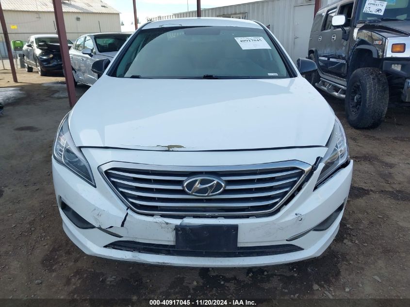 2017 Hyundai Sonata Se VIN: 5NPE24AF7HH506594 Lot: 40917045