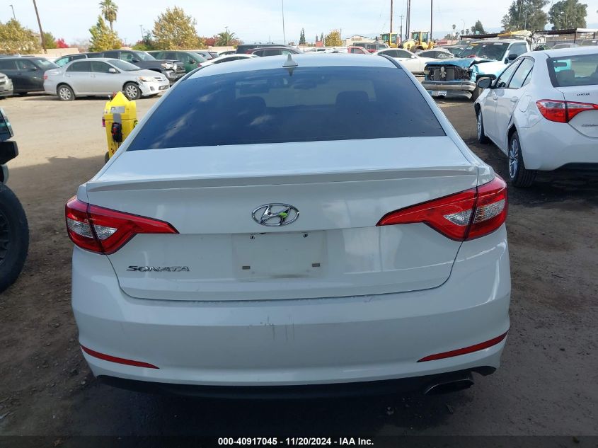 2017 Hyundai Sonata Se VIN: 5NPE24AF7HH506594 Lot: 40917045