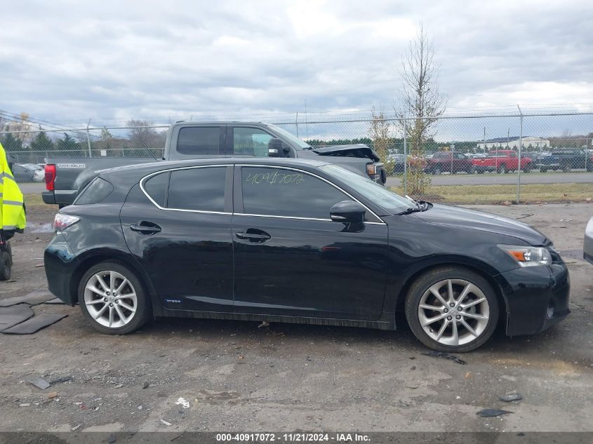 2012 Lexus Ct 200H Premium VIN: JTHKD5BHXC2107321 Lot: 40917072