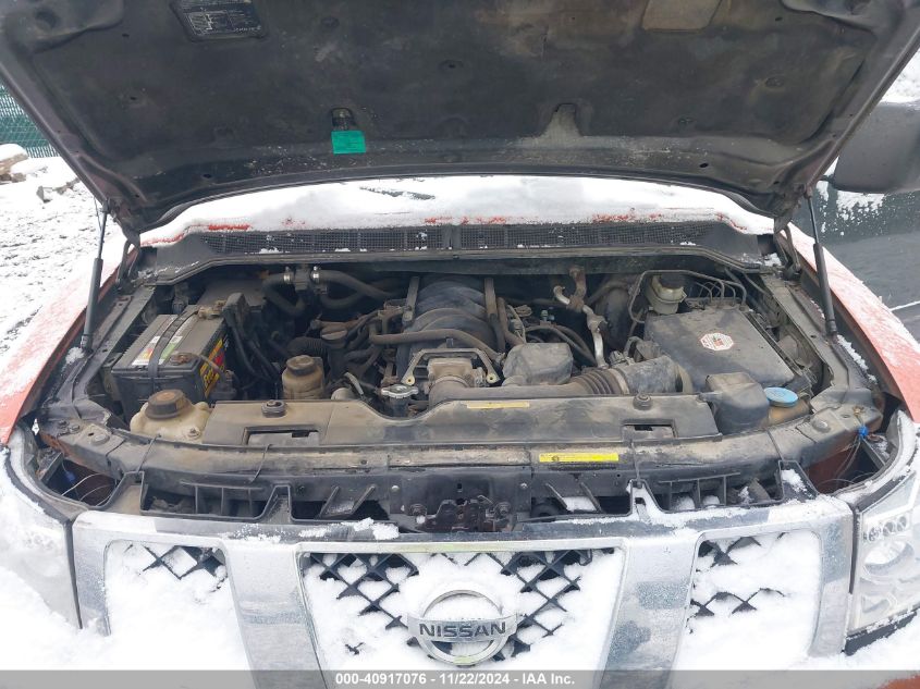 2007 NISSAN TITAN VIN: 1N6BA07B47N226260