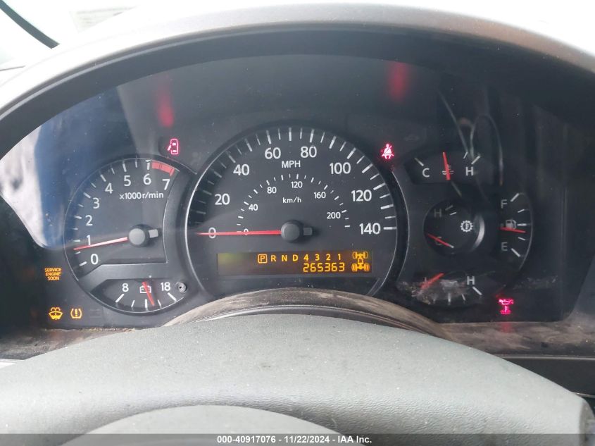 2007 NISSAN TITAN VIN: 1N6BA07B47N226260