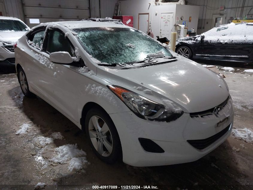 2013 Hyundai Elantra Gls VIN: 5NPDH4AE3DH422218 Lot: 40917089