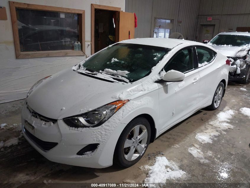 2013 Hyundai Elantra Gls VIN: 5NPDH4AE3DH422218 Lot: 40917089