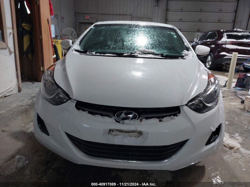 2013 Hyundai Elantra Gls VIN: 5NPDH4AE3DH422218 Lot: 40917089