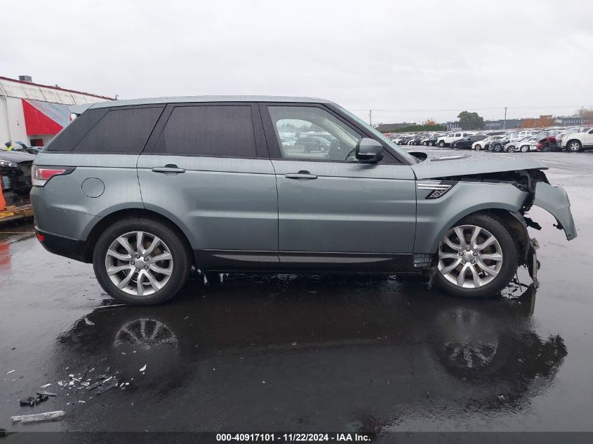 2014 Land Rover Range Rover Sport 3.0L V6 Supercharged Hse VIN: SALWR2WF6EA354008 Lot: 40917101