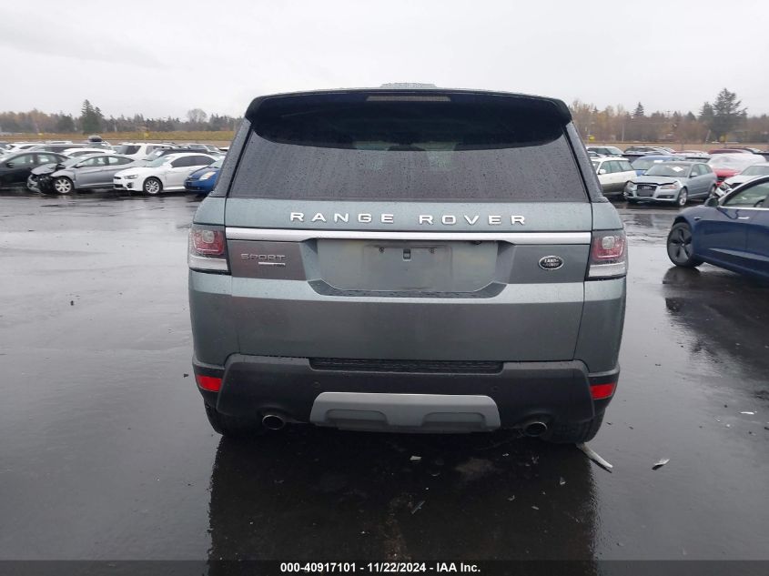 2014 Land Rover Range Rover Sport 3.0L V6 Supercharged Hse VIN: SALWR2WF6EA354008 Lot: 40917101