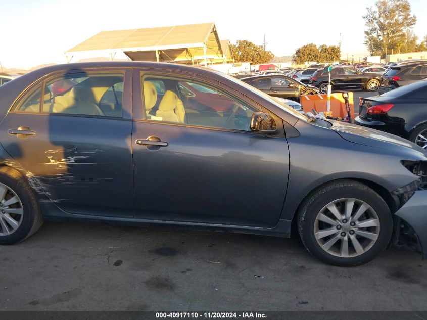 2009 TOYOTA COROLLA VIN: 1NXBU40E29Z072917