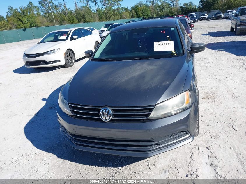 2015 Volkswagen Jetta 2.0L S VIN: 3VW2K7AJ4FM279829 Lot: 40917117