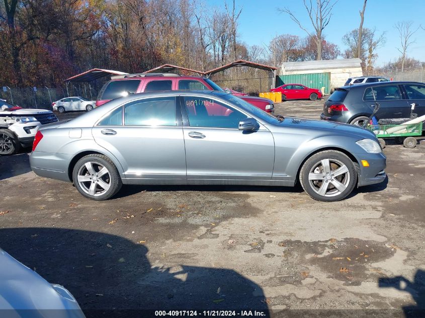 2013 Mercedes-Benz S 550 4Matic VIN: WDDNG9EB3DA493999 Lot: 40917124