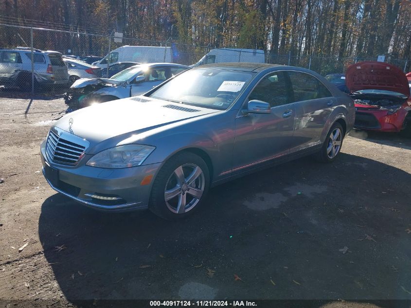 2013 Mercedes-Benz S 550 4Matic VIN: WDDNG9EB3DA493999 Lot: 40917124