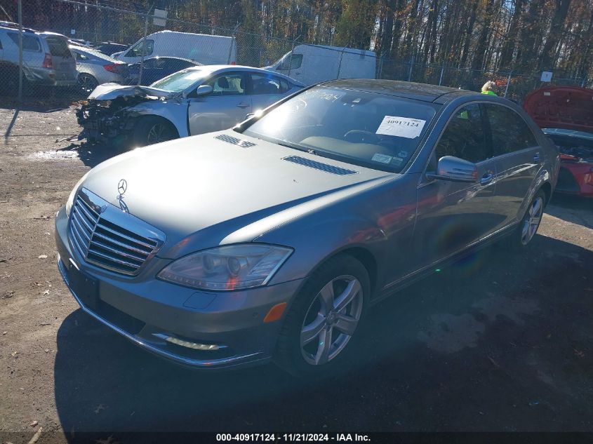 2013 Mercedes-Benz S 550 4Matic VIN: WDDNG9EB3DA493999 Lot: 40917124