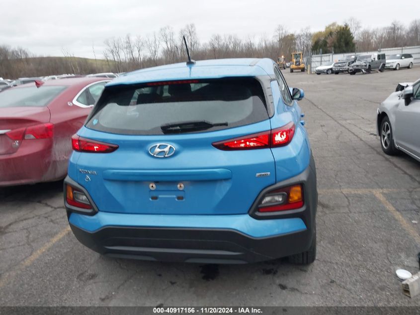 2019 Hyundai Kona Se VIN: KM8K1CAA6KU380273 Lot: 40917156