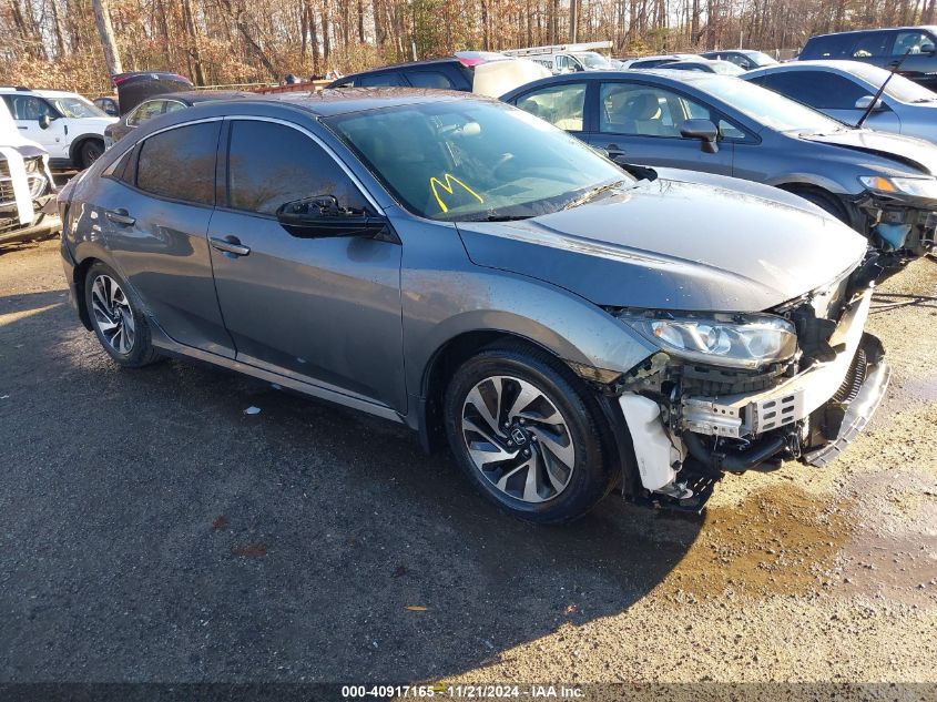 2017 Honda Civic Lx VIN: SHHFK7G21HU207478 Lot: 40917165