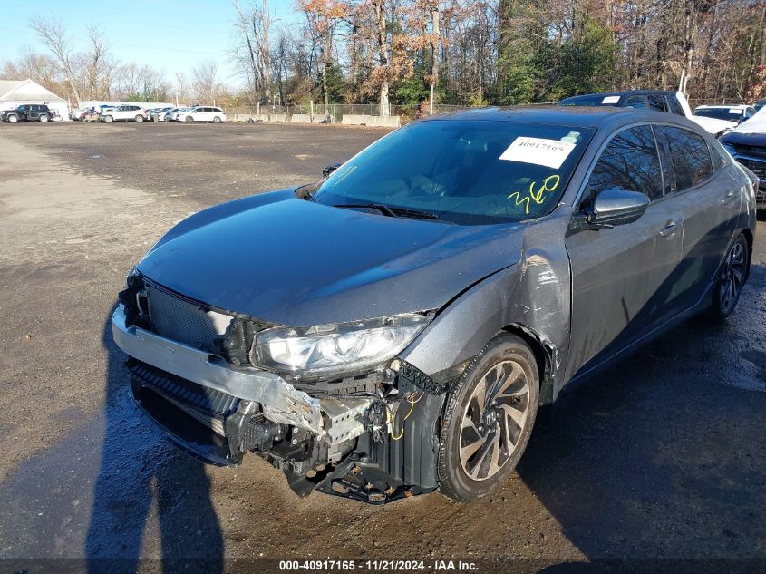 2017 Honda Civic Lx VIN: SHHFK7G21HU207478 Lot: 40917165