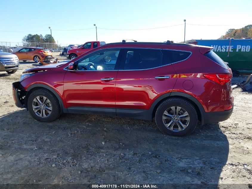 2014 Hyundai Santa Fe Sport 2.4L VIN: 5XYZU3LB5EG231696 Lot: 40917178