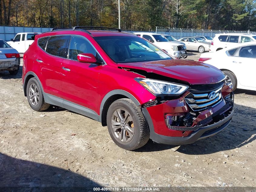 2014 Hyundai Santa Fe Sport 2.4L VIN: 5XYZU3LB5EG231696 Lot: 40917178