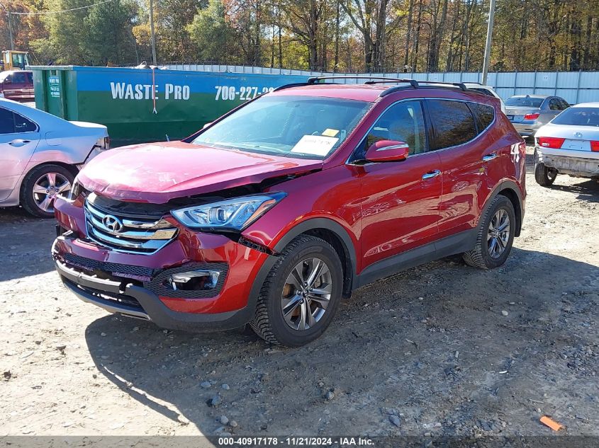 2014 Hyundai Santa Fe Sport 2.4L VIN: 5XYZU3LB5EG231696 Lot: 40917178