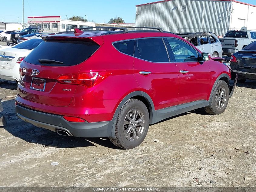 2014 Hyundai Santa Fe Sport 2.4L VIN: 5XYZU3LB5EG231696 Lot: 40917178