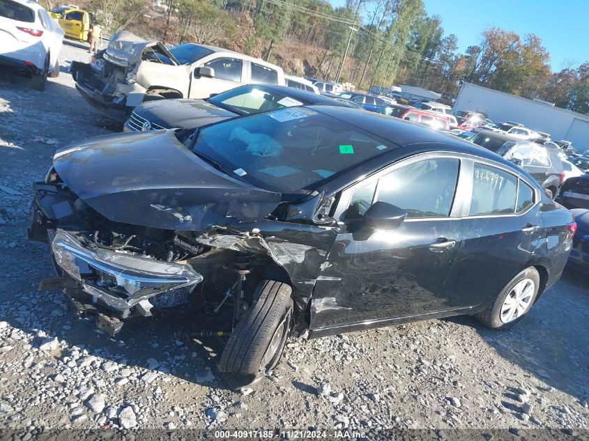 2024 Nissan Versa 1.6 S VIN: 3N1CN8DVXRL838767 Lot: 40917185