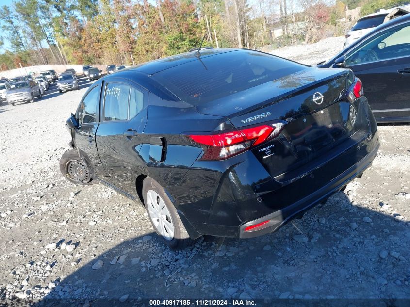 2024 Nissan Versa 1.6 S VIN: 3N1CN8DVXRL838767 Lot: 40917185