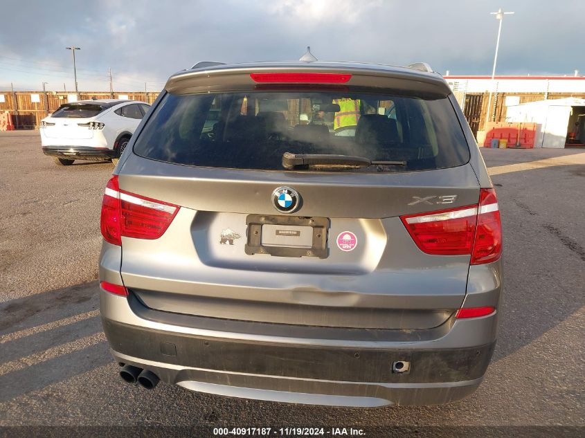 2013 BMW X3 xDrive28I VIN: 5UXWX9C50D0A15851 Lot: 40917187