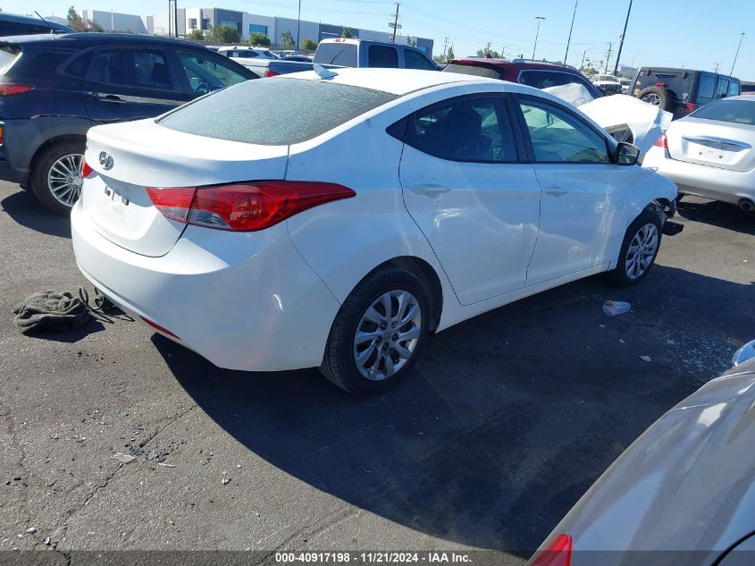 2013 Hyundai Elantra Gls VIN: 5NPDH4AE8DH152502 Lot: 40917198