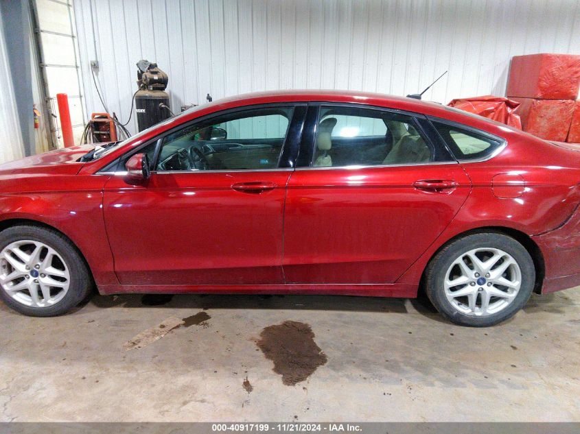 2016 FORD FUSION SE - 3FA6P0H73GR186608