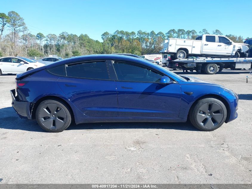 2023 Tesla Model 3 Rear-Wheel Drive VIN: 5YJ3E1EA4PF598255 Lot: 40917204