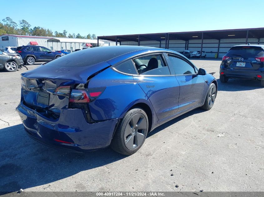 2023 Tesla Model 3 Rear-Wheel Drive VIN: 5YJ3E1EA4PF598255 Lot: 40917204