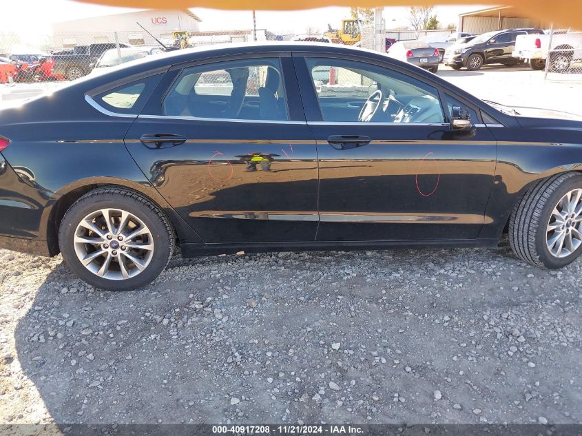 2017 Ford Fusion Se VIN: 3FA6P0H70HR358837 Lot: 40917208