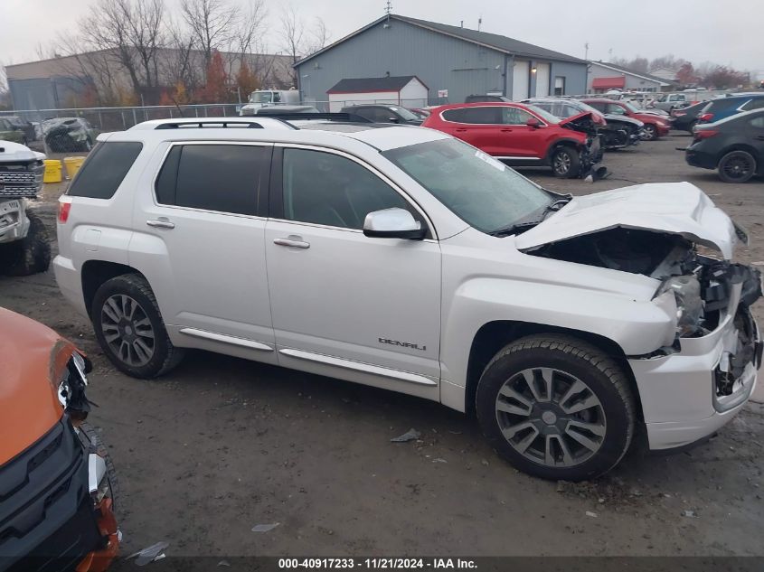 2017 GMC Terrain Denali VIN: 2GKFLVE39H6191345 Lot: 40917233