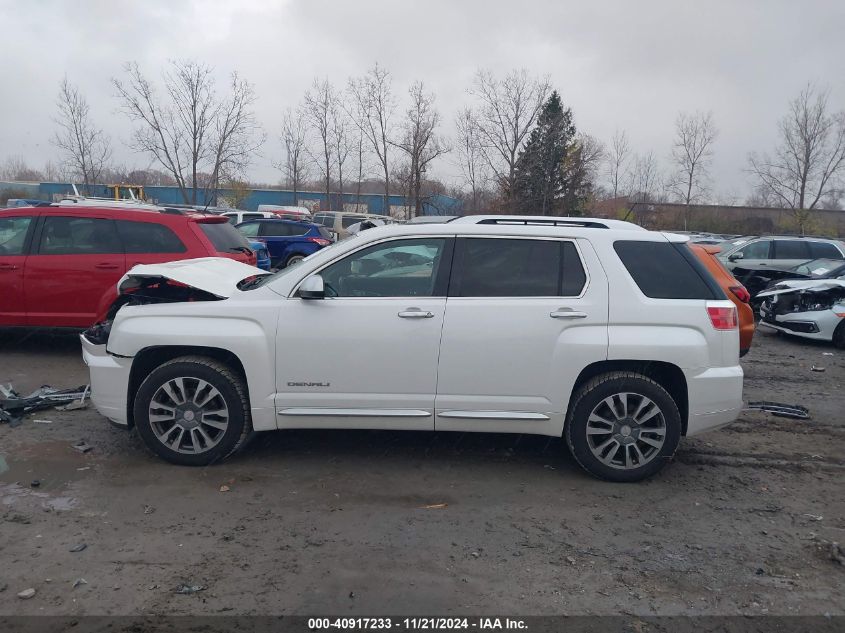 2017 GMC Terrain Denali VIN: 2GKFLVE39H6191345 Lot: 40917233