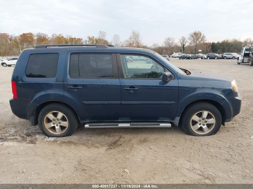 2010 Honda Pilot Ex-L VIN: 5FNYF4H52AB039426 Lot: 40917237